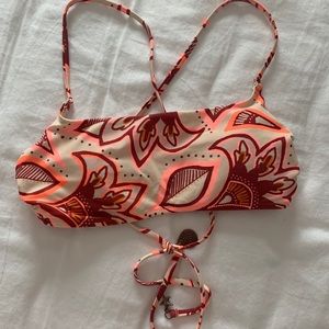 American Eagle bandeau swim top